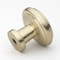 Gliderite Hardware 1-1/8 in. Champagne Gold Round Classic Cabinet Knob, 5PK 5096-CHPG-5 - alternate 2
